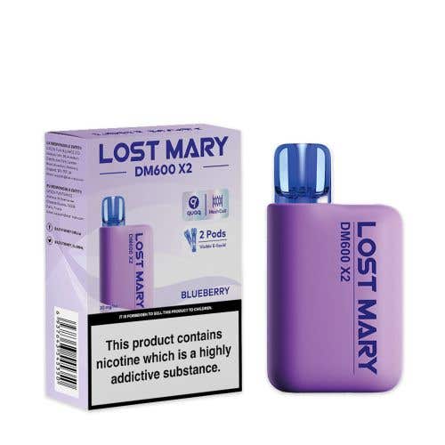 Lost Mary DM600 X2 Disposable Vape Box of 10 - #Simbavapeswholesale#