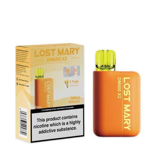 Lost Mary DM600 X2 Disposable Vape Box of 10 - #Simbavapeswholesale#