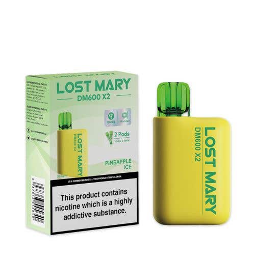 Lost Mary DM600 X2 Disposable Vape Box of 10 - #Simbavapeswholesale#