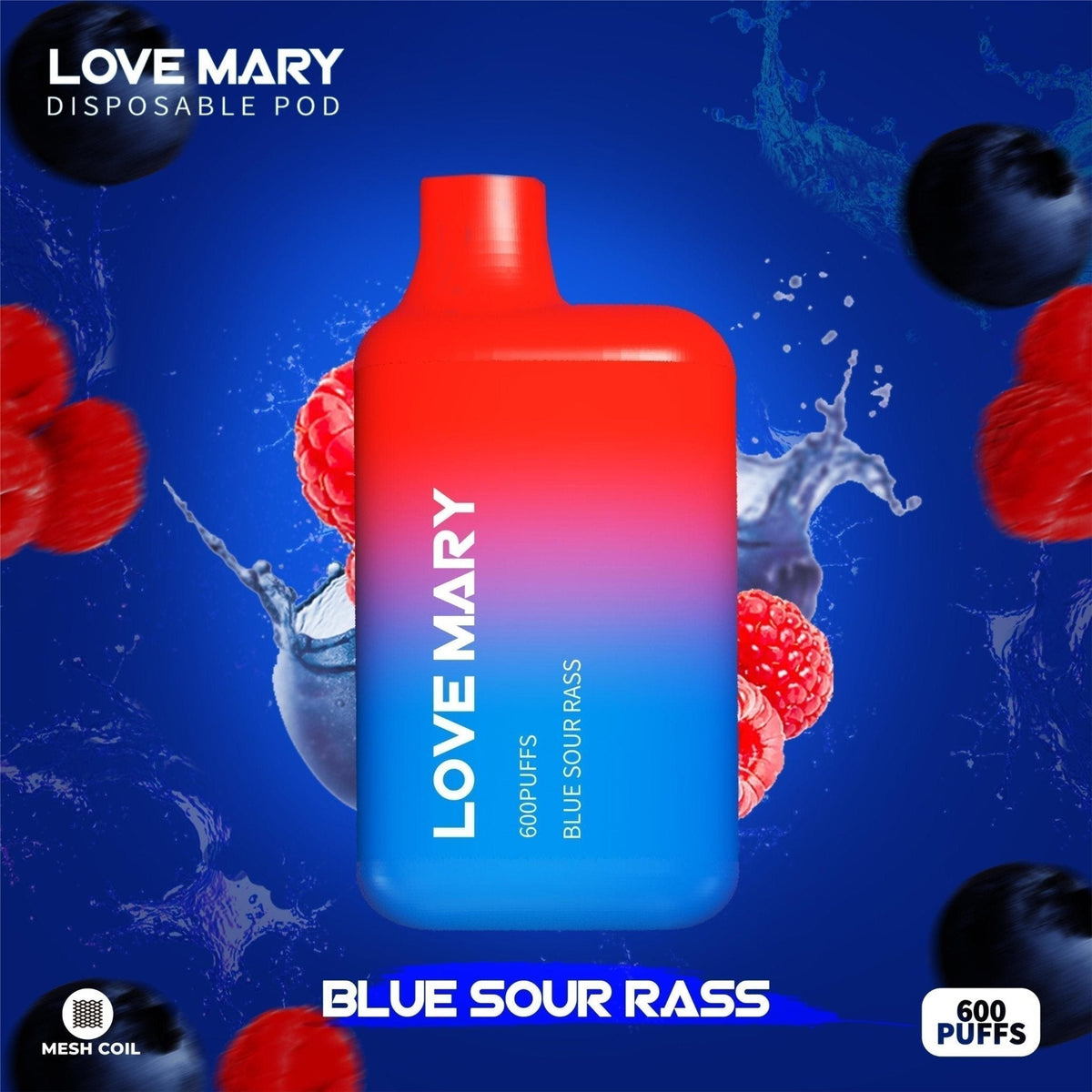 Love Mary 600 Puffs Disposable Vape