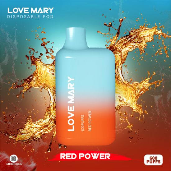 Love Mary 600 Disposable Vape Puff Pod Device vapeclubuk.co.uk