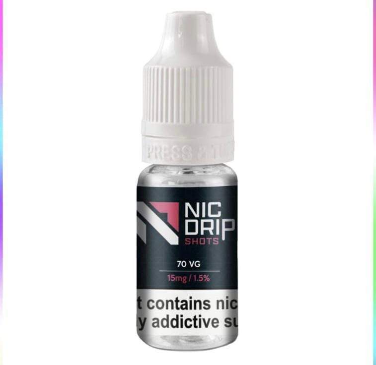 NIC DRIP - 70VG - 15MG - NICOTINE SHOT - cobravapes