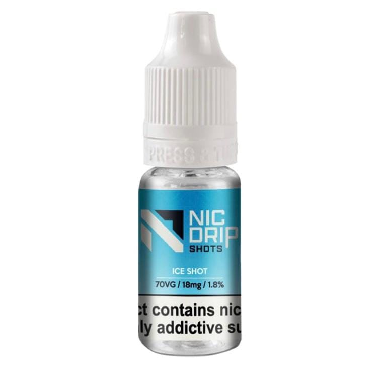 NIC DRIP - 70VG - 18MG - ICE SHOT - cobravapes