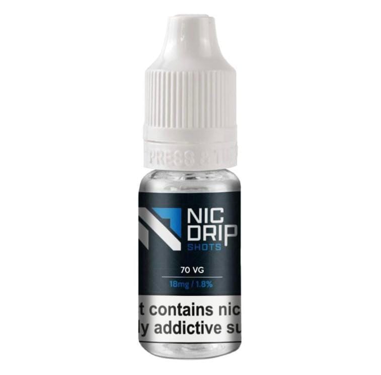 NIC DRIP - 70VG - 18MG - NICOTINE SHOT - cobravapes