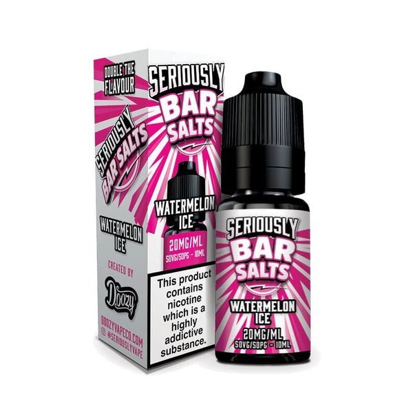 Seriously Bar Salt 10ml E-liquids Nic Salts - Box of 10 - cobravapes