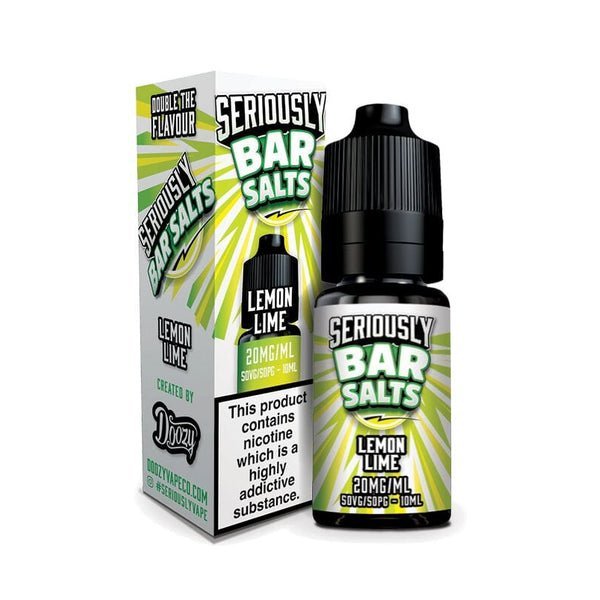 Seriously Bar Salt 10ml E-liquids Nic Salts - Box of 10 - cobravapes