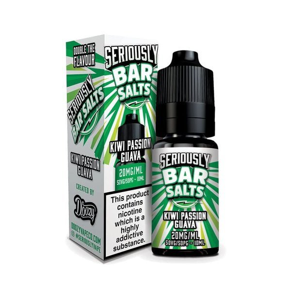 Seriously Bar Salt 10ml E-liquids Nic Salts - Box of 10 - cobravapes