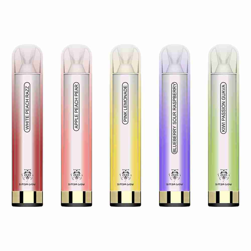 Simba Glow Bar 3000 Puffs Disposable Vape - Nicotine Free