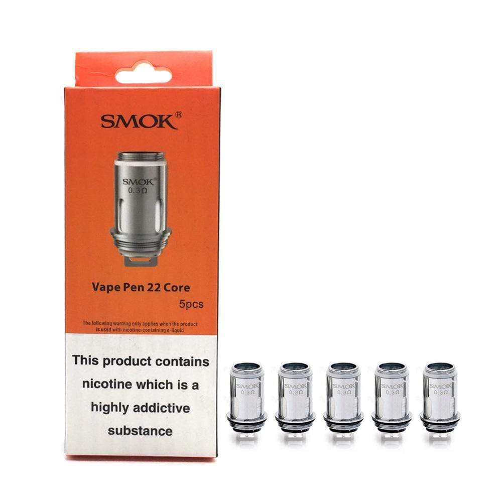 Smok - Vape Pen 22 Core - 0.25 ohm - Coils - 5pack - cobravapes
