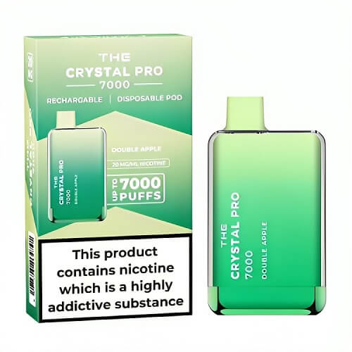 The Crystal Pro 7000 Disposable Vape Puff Pod Box of 10 vapeclubuk.co.uk