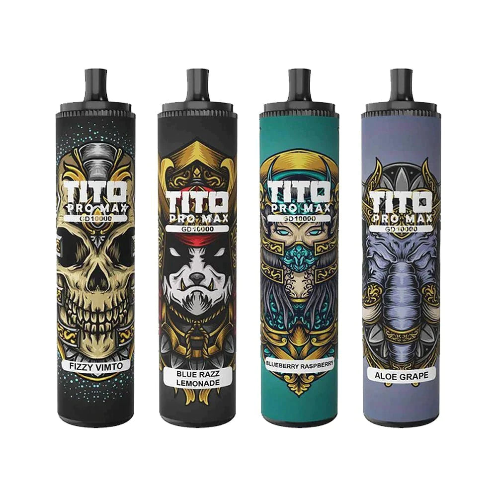 Tito Pro Max GD 10000 Disposable Vape (Pack of 10)