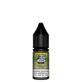 Ultimate E-Liquid Cider 10ML Nic Salt Box of 10 - cobravapes