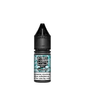 Ultimate E-Liquid Menthol 10ML Nic Salt Box of 10 - cobravapes